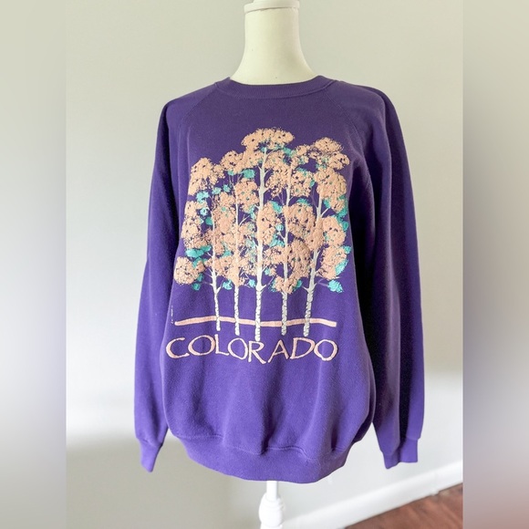 Vintage Sweaters - Vintage Colorado Crew